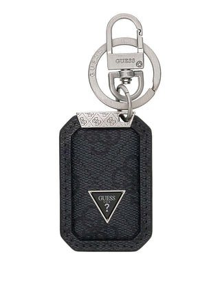 GUESS 2 USCITA Portachiavi Guess Plate Nero