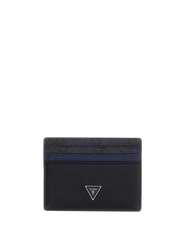GUESS 2 USCITA Portafoglio Guess Sydney Card Holder - Nero