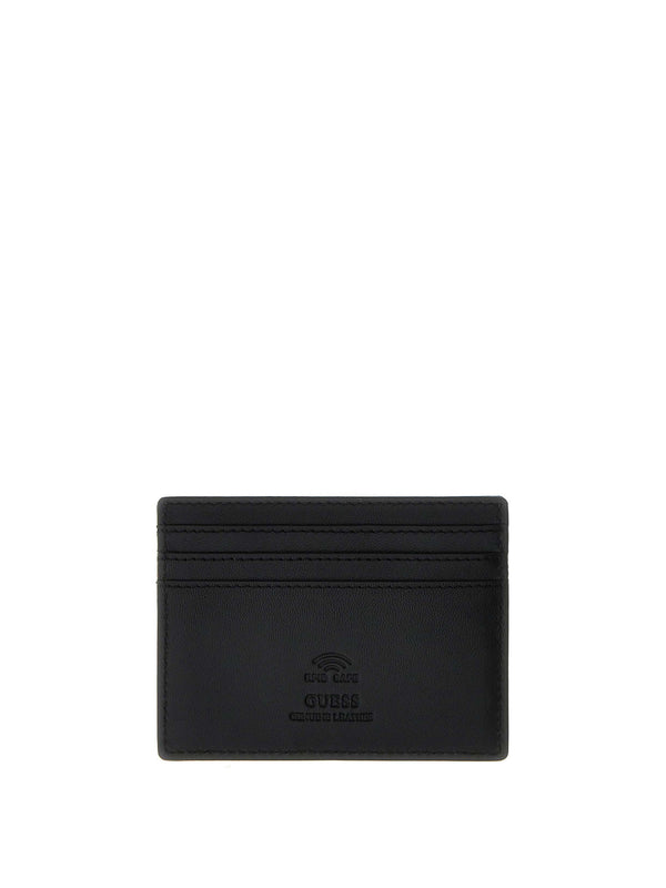 GUESS 2 USCITA Portafoglio Guess Sydney Card Holder - Nero
