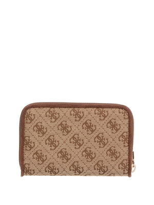 GUESS 2 USCITA Portafoglio Samantha Guess - Beige