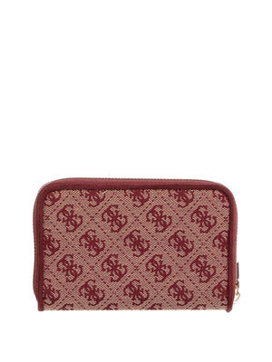 GUESS 2 USCITA Portafoglio Samantha Guess - Rosso Multi