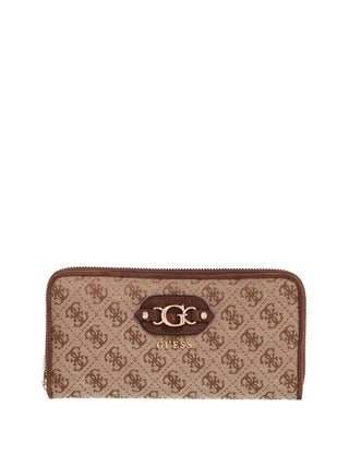 GUESS 2 USCITA Portafoglio Maxi Samantha Guess - Beige
