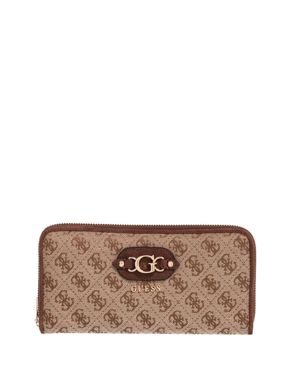 GUESS 2 USCITA Portafoglio Maxi Samantha Guess - Beige