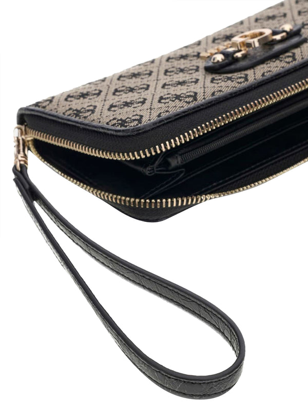 GUESS 2 USCITA Portafoglio Maxi Samantha Guess - Nero