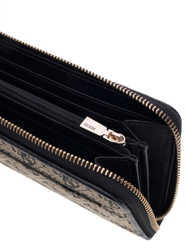 GUESS 2 USCITA Portafoglio Maxi Samantha Guess - Nero