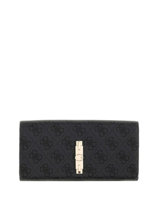 GUESS 2 USCITA Portafoglio Maxi Yvonne Guess - Nero