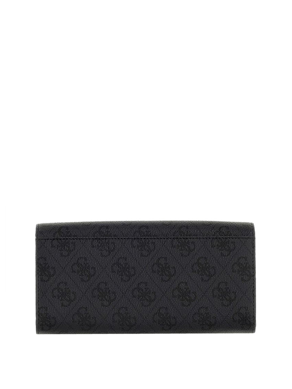 GUESS 2 USCITA Portafoglio Maxi Yvonne Guess - Nero