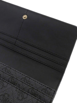 GUESS 2 USCITA Portafoglio Maxi Yvonne Guess - Nero