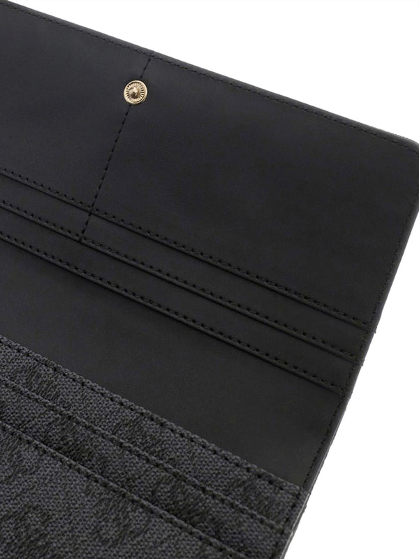 GUESS 2 USCITA Portafoglio Maxi Yvonne Guess - Nero