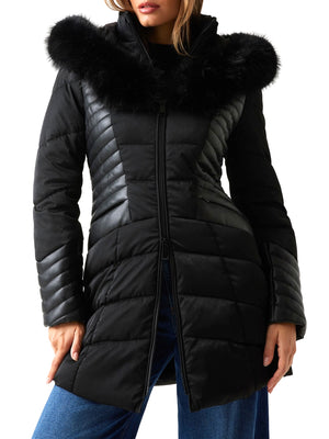 GUESS 2 USCITA Giubbotto Guess New Oxana - Nero
