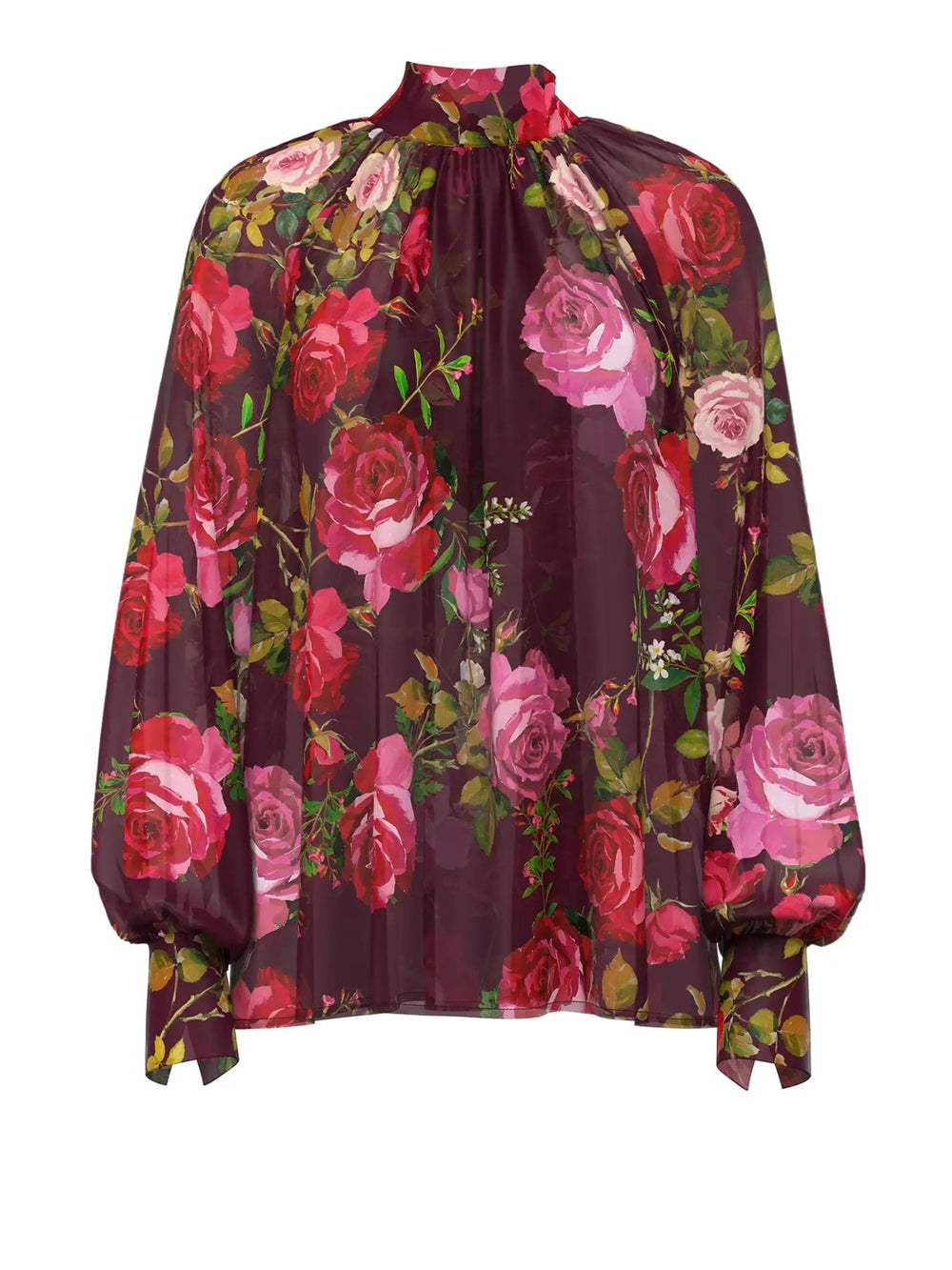 Guess Blusa Ls Audrine Bow Guess - Tapestry Pink Bouque