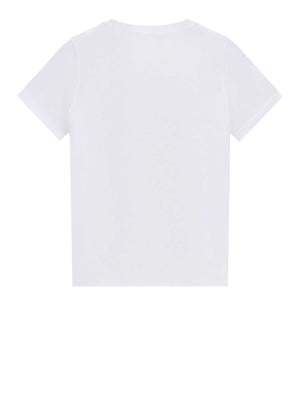 GUESS 2 USCITA Guess T-Shirt Ss Cn Crystals Triangle Tee - Bianco
