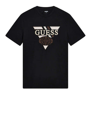 GUESS 2 USCITA T-Shirt Guess Crystals - Nero