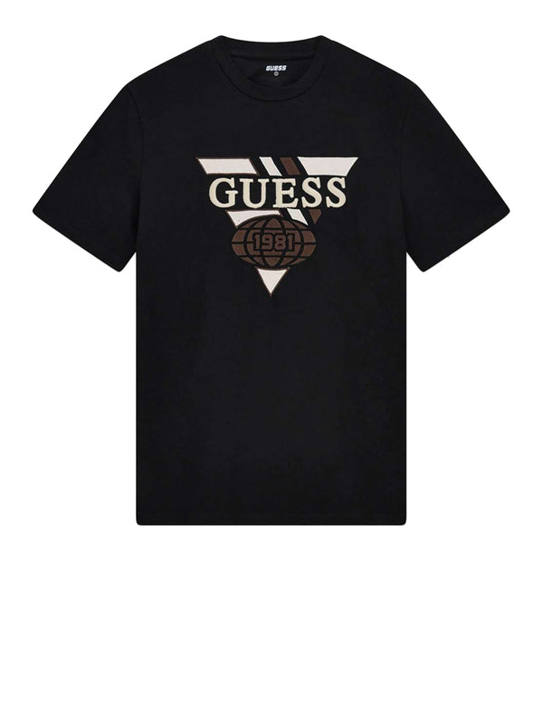 GUESS 2 USCITA T-Shirt Guess Crystals - Nero