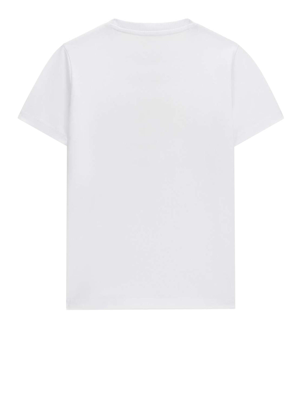 GUESS 2 USCITA T-Shirt Guess Ss Cn 4G Round Crystals Logo - Bianco