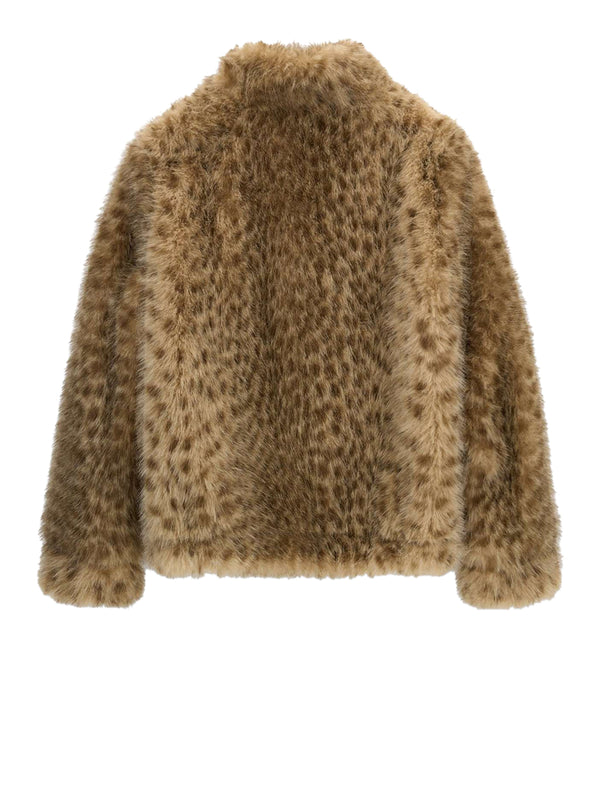 Guess Giacca New Luna Faux Animalier