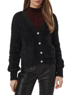 Guess Cardigan Donna Gabrielle Cardi Guess - Nero