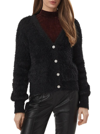 Guess Cardigan Donna Gabrielle Cardi Guess - Nero