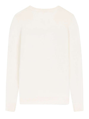 GUESS 2 USCITA Felpa Guess Ls Vn Hannah Logo Swtr - Bianco