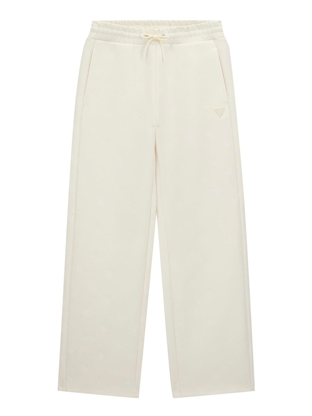 GUESS ATHLEISURE 1 USCITA Pantalone Tuta Guess Con Logo 4G - Avorio
