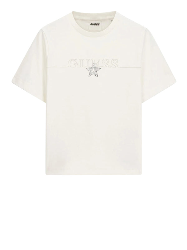 GUESS ATHLEISURE 1 USCITA T-Shirt Guess Agena - White