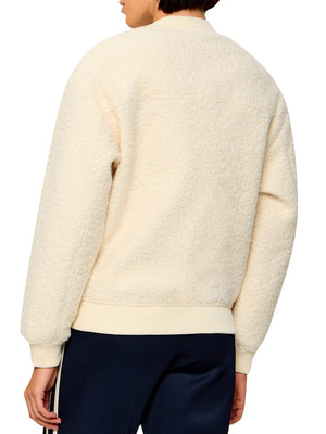 GUESS ATHLEISURE 1 USCITA Bomber Guess Azha Sherpa - Beige