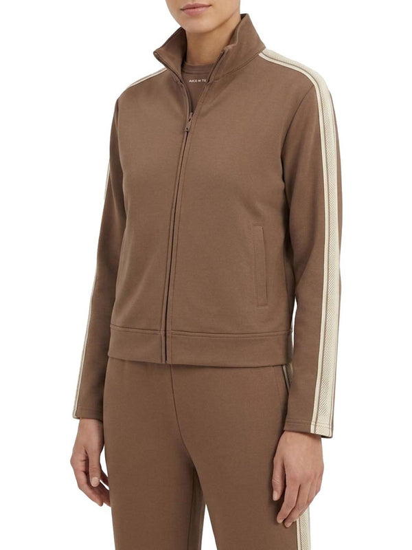 GUESS ATHLEISURE 1 USCITA Felpa Guess Merope Taupe