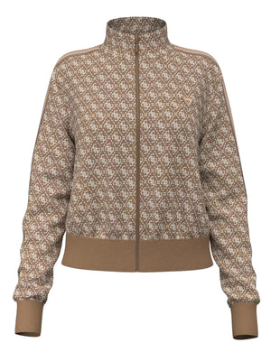 GUESS ATHLEISURE 1 USCITA Felpa Guess 4G Allover Beige