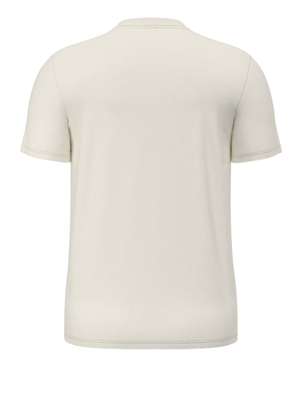 GUESS ATHLEISURE 1 USCITA T-Shirt Guess Con Logo Ricamato - Bianco