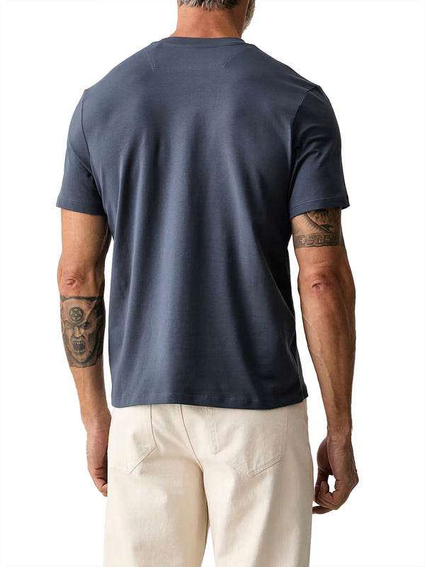 GUESS ATHLEISURE 1 USCITA T-Shirt Guess Con Logo Ricamato - Blu