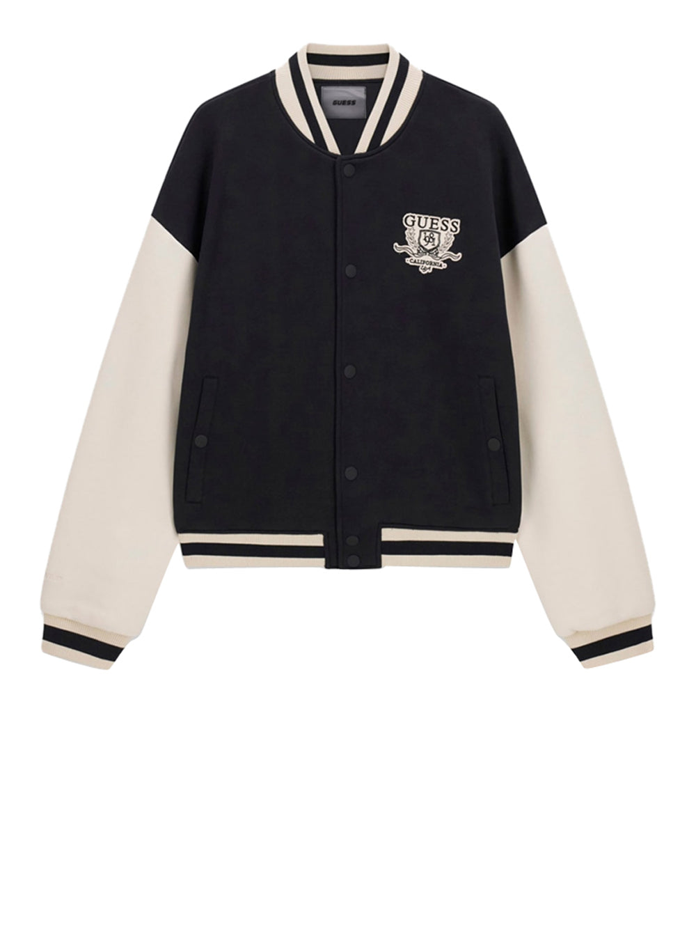 GUESS ATHLEISURE 1 USCITA Bomber Guess Herald Nero