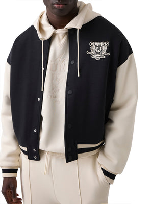 GUESS ATHLEISURE 1 USCITA Bomber Guess Herald Nero