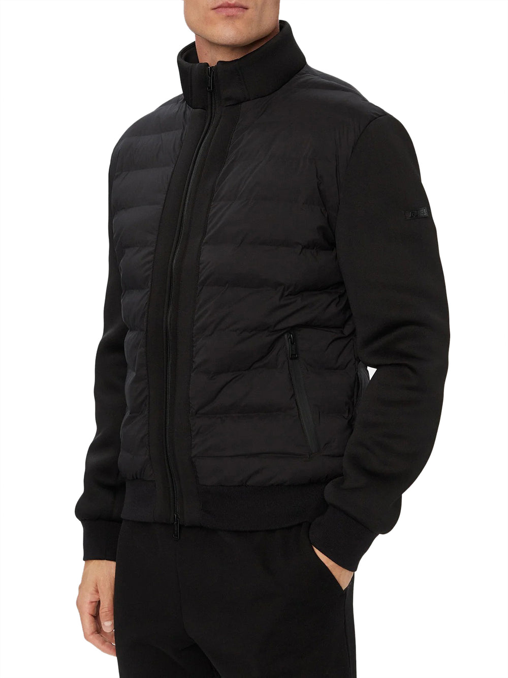 GUESS ATHLEISURE 1 USCITA Giubbotto Guess Albert - Nero