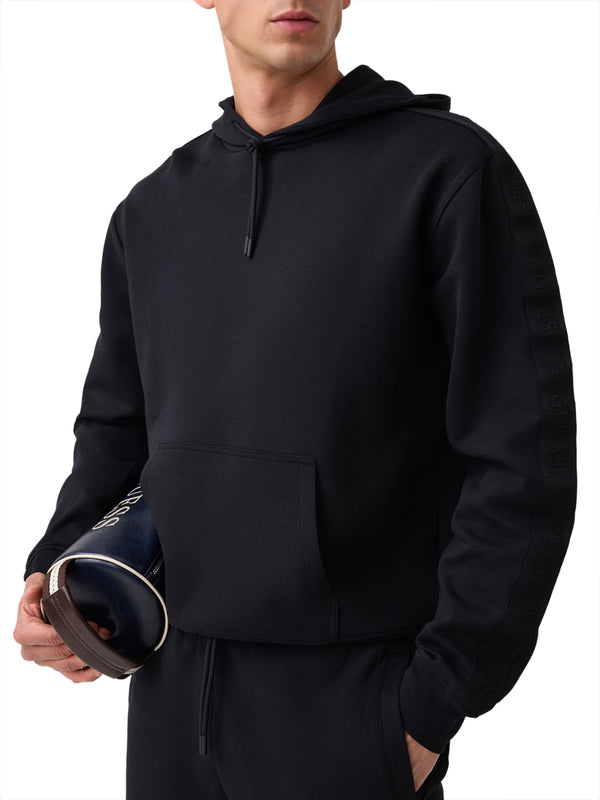 GUESS ATHLEISURE 1 USCITA Felpa Guess Con Bande Laterali - Nero
