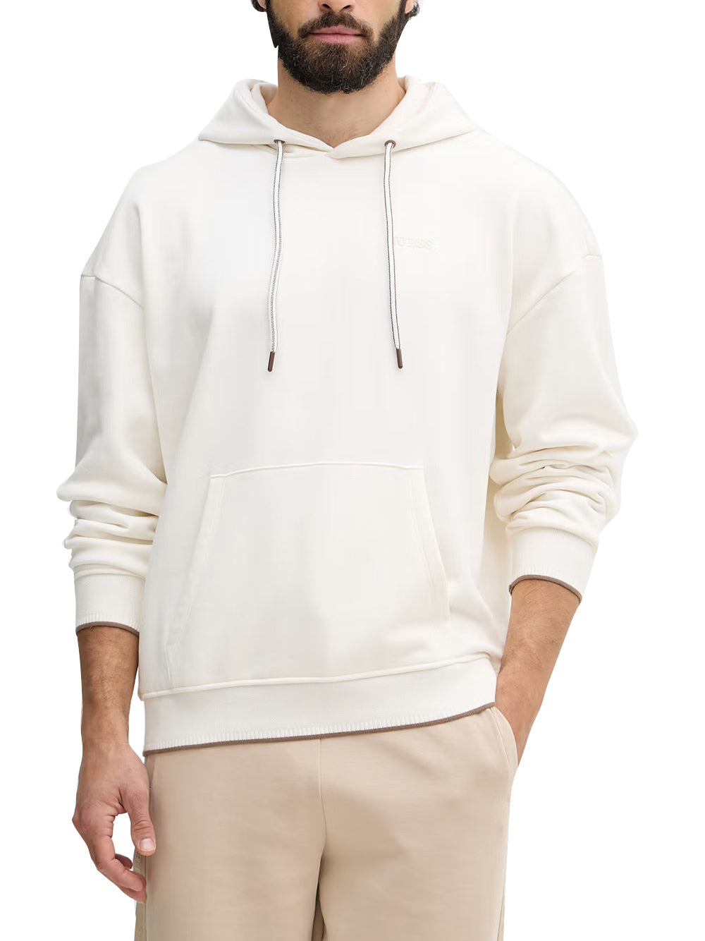 GUESS ATHLEISURE 1 USCITA Felpa Guess Franc - Bianco