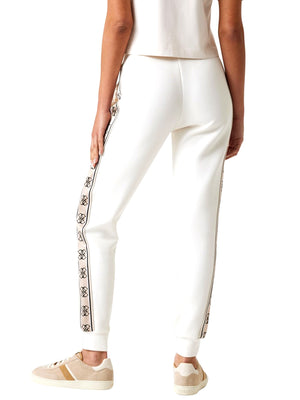 GUESS ATHLEISURE 2 USCITA Pantalone Tuta Britney Guess - Bianco
