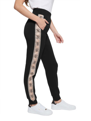 GUESS ATHLEISURE 2 USCITA Pantalone Tuta Guess Britney - Nero