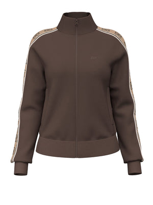 GUESS ATHLEISURE 2 USCITA Felpa Girocollo Guess Britney - Marrone Scuro