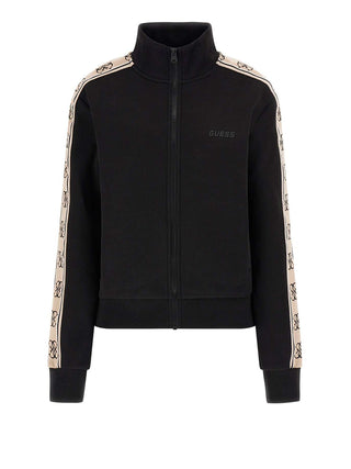 GUESS ATHLEISURE 2 USCITA Felpa Guess Britney Full Zip Sweatshirt Nero