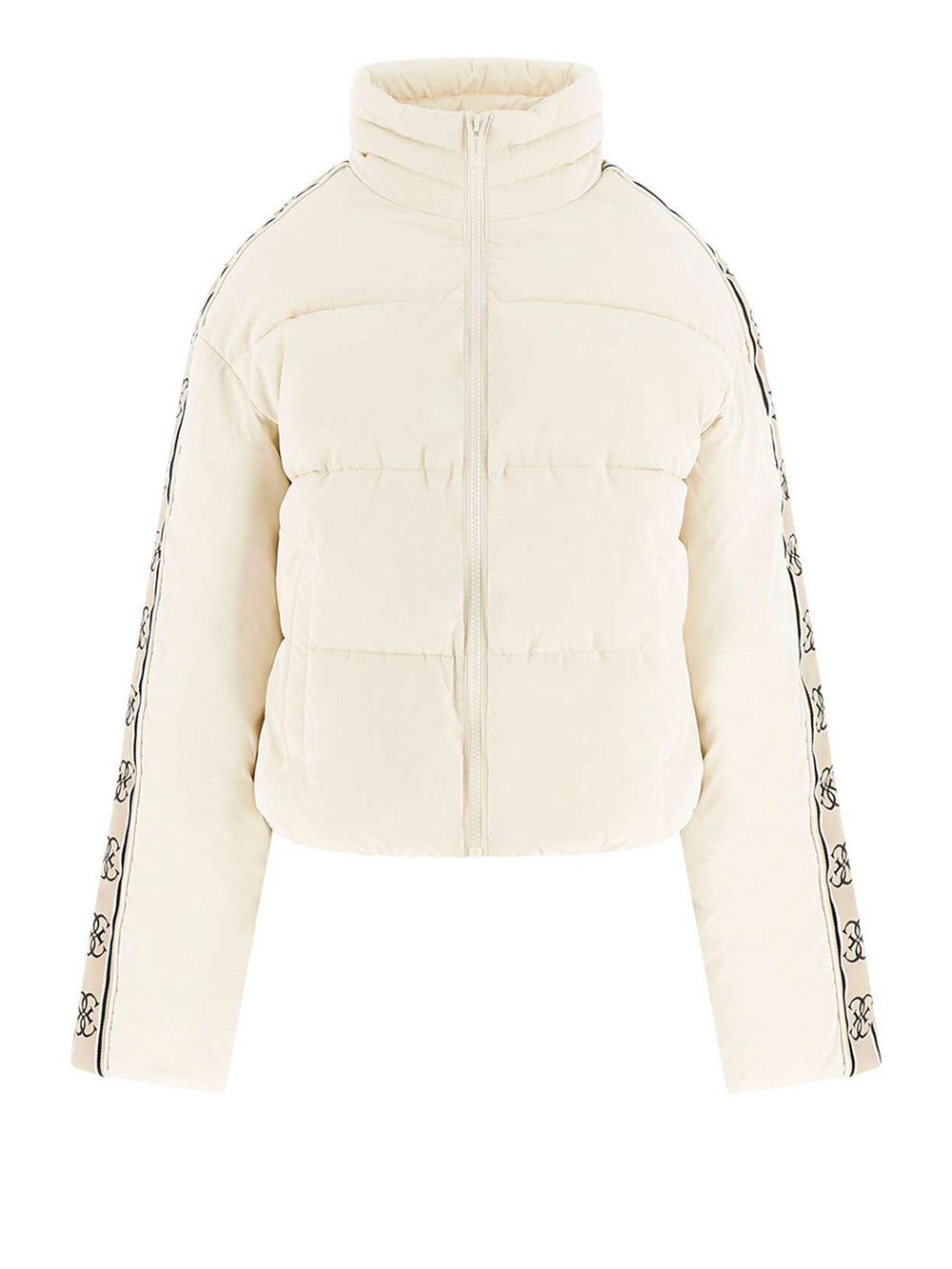 GUESS ATHLEISURE 2 USCITA Giacca Guess New Jean Puffer - Avorio