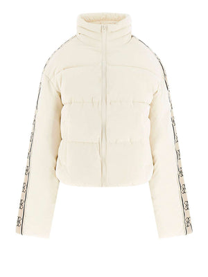 GUESS ATHLEISURE 2 USCITA Giacca Guess New Jean Puffer - Avorio