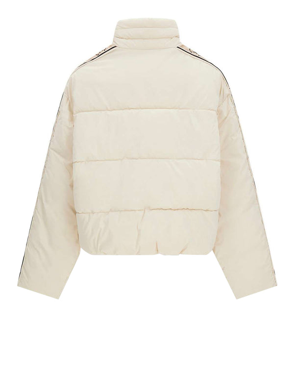 GUESS ATHLEISURE 2 USCITA Giacca Guess New Jean Puffer - Avorio