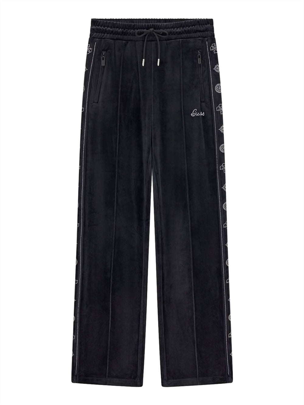 GUESS ATHLEISURE 2 USCITA Pantatuta Guess Amalia Skinny - Nero