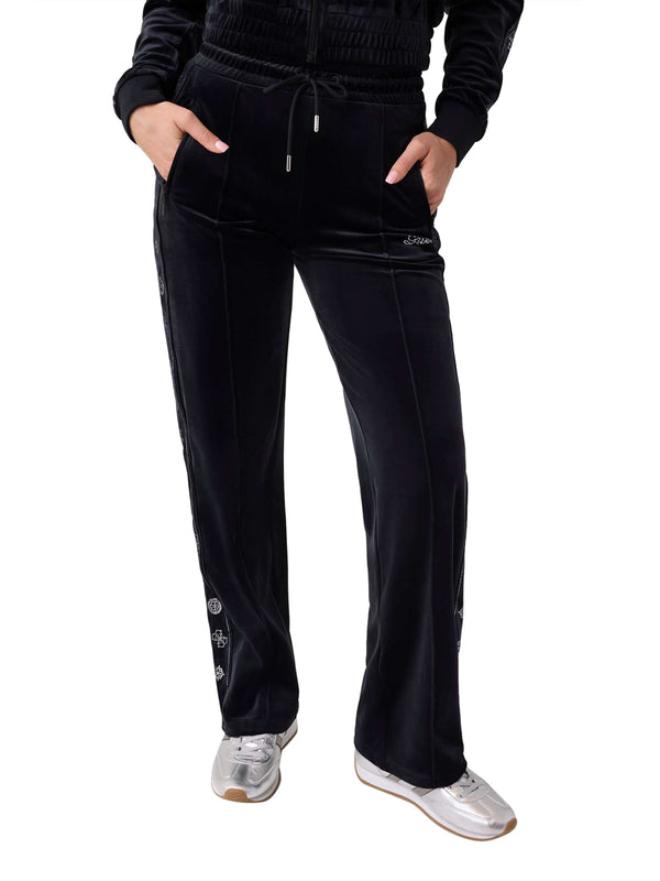 GUESS ATHLEISURE 2 USCITA Pantatuta Guess Amalia Skinny - Nero
