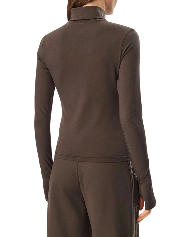 GUESS ATHLEISURE 2 USCITA Maglia Guess Greta - Marrone Scuro