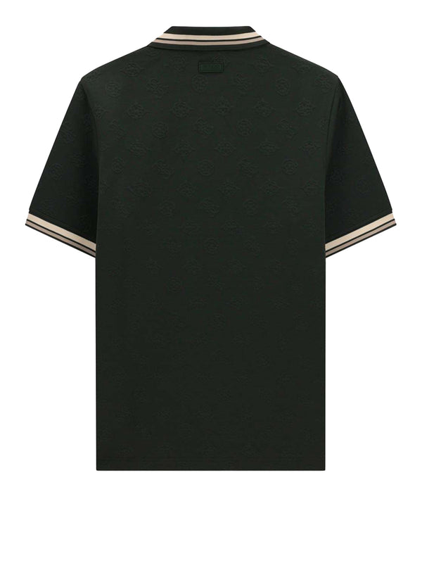 GUESS ATHLEISURE 2 USCITA Polo Guess Wallace Verde Scuro