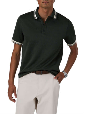 GUESS ATHLEISURE 2 USCITA Polo Guess Wallace Verde Scuro