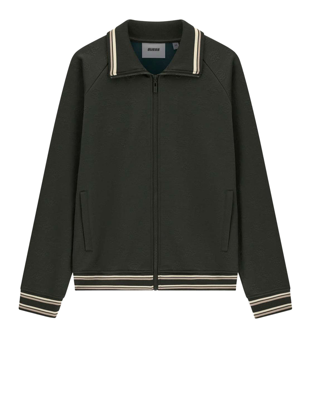 GUESS ATHLEISURE 2 USCITA Felpa Guess Wallace Verde Scuro