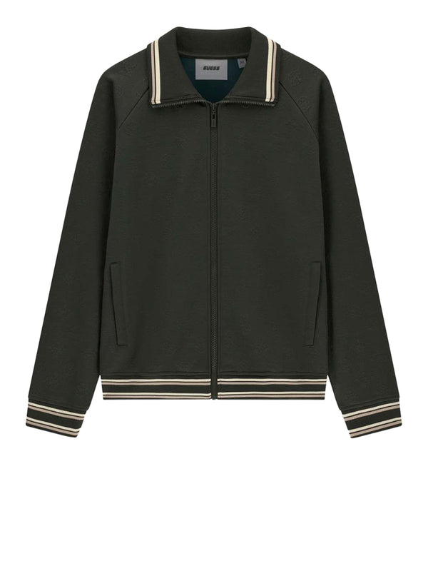 GUESS ATHLEISURE 2 USCITA Felpa Guess Wallace Verde Scuro