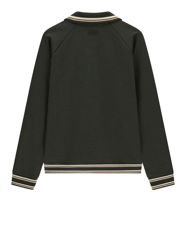 GUESS ATHLEISURE 2 USCITA Felpa Guess Wallace Verde Scuro